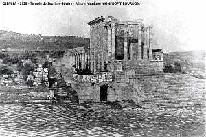 1- Djemila 1938. Temple de Septime-Severe (4)